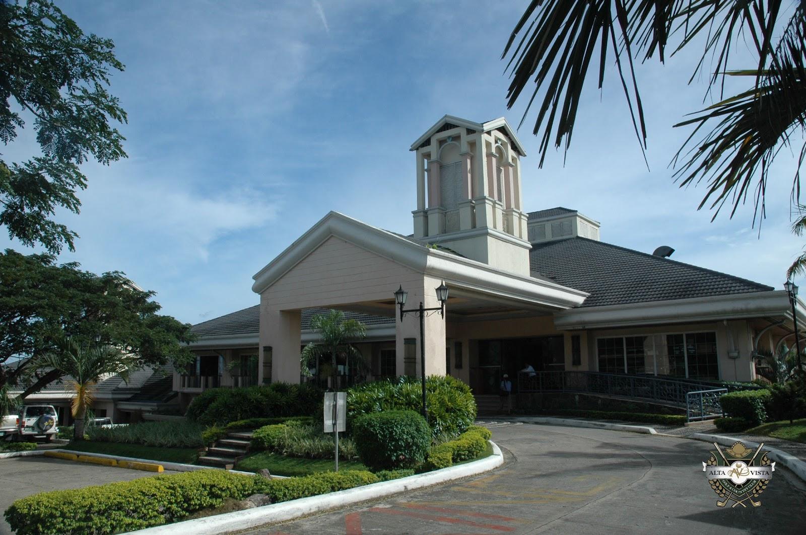 Alta Vista Golf and Country Club on a bluff above Cebu City, Philippines