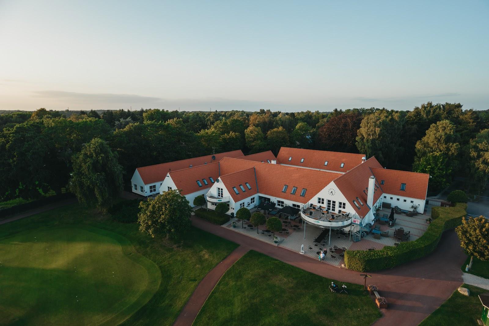 Simon's Golf Club parkland fairways north of Copenhagen, Denmark