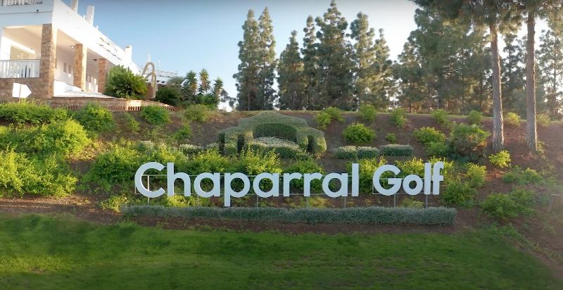 Los Naranjos Golf Club parkland in the Marbella Golf Valley, Spain