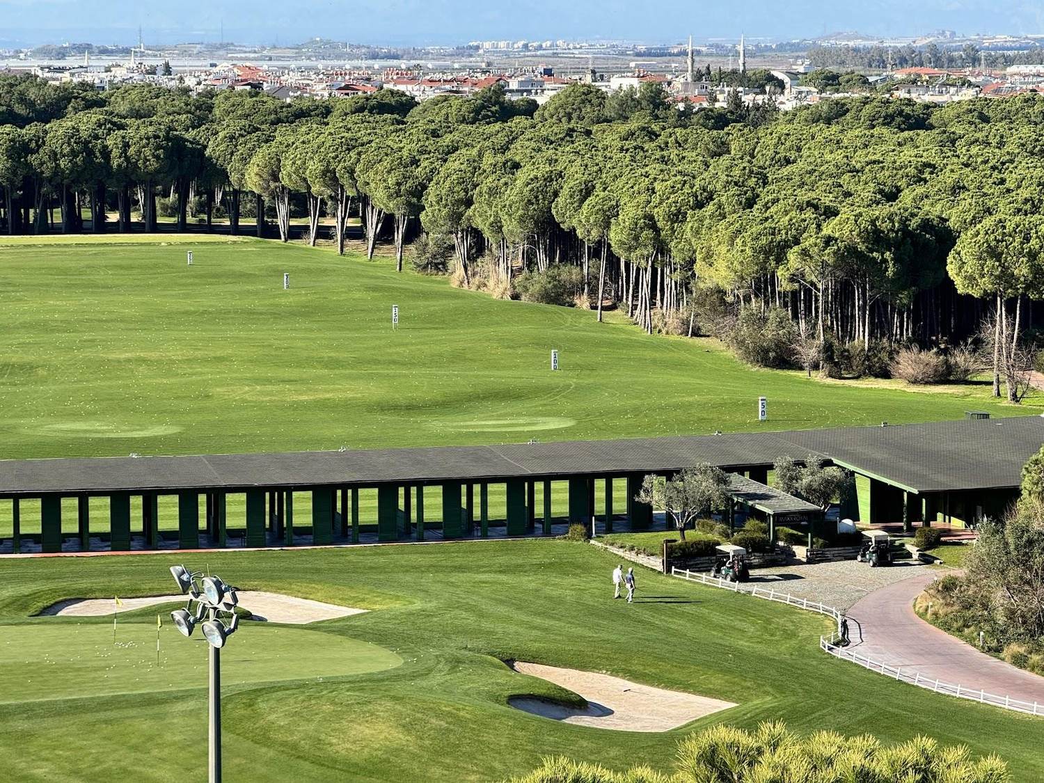 The Montgomerie Maxx Royal golf course at Belek on Turkey's Mediterranean coast