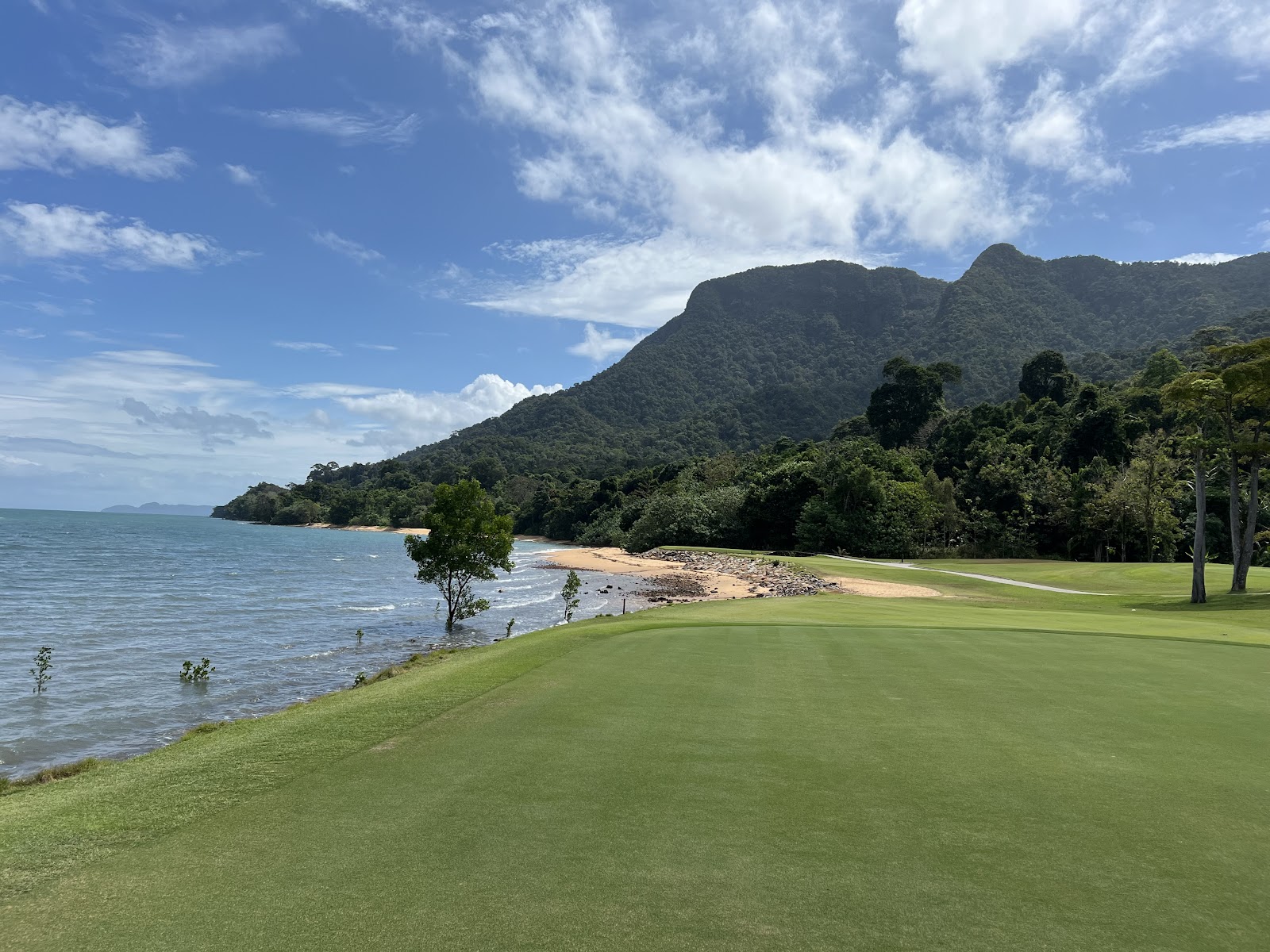 The Els Club Teluk Datai, rainforest fairways above the Andaman Sea, Langkawi