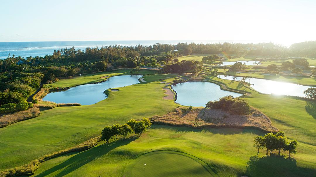 Heritage Golf Club Le Chateau, fairway running through the Bel Ombre estate on the south coast of Mauritius