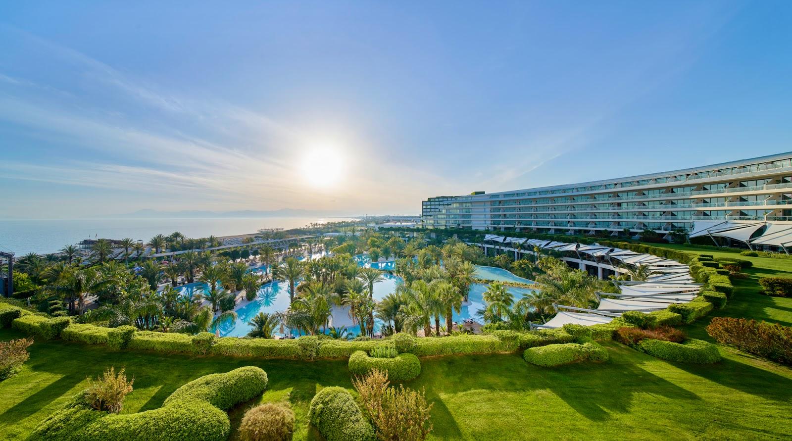 Maxx Royal Belek Golf Resort, championship fairway on the Mediterranean coast of Turkey