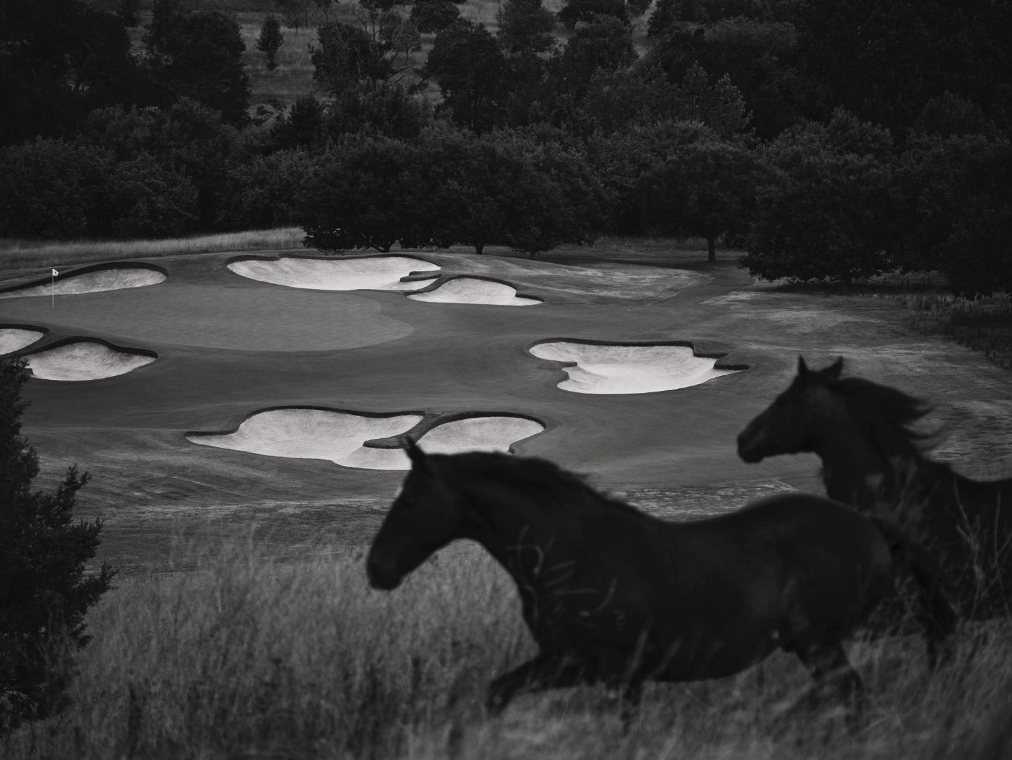 Ellerston golf course routed through the Upper Hunter high country valley in New South Wales