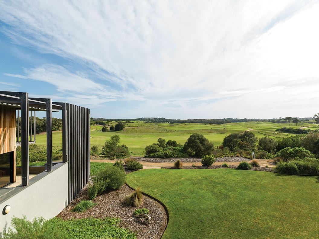 Moonah Links Open Course on the dunes at Fingal, Mornington Peninsula, Victoria, Australia