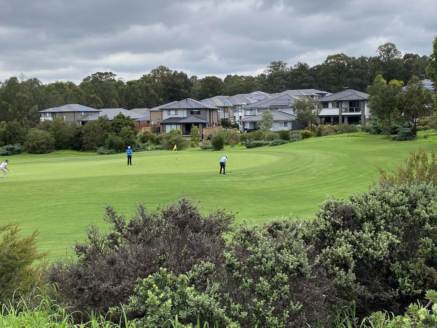 Stonecutters Ridge Golf Club, a Greg Norman designed fairway in the rolling hills of western Sydney