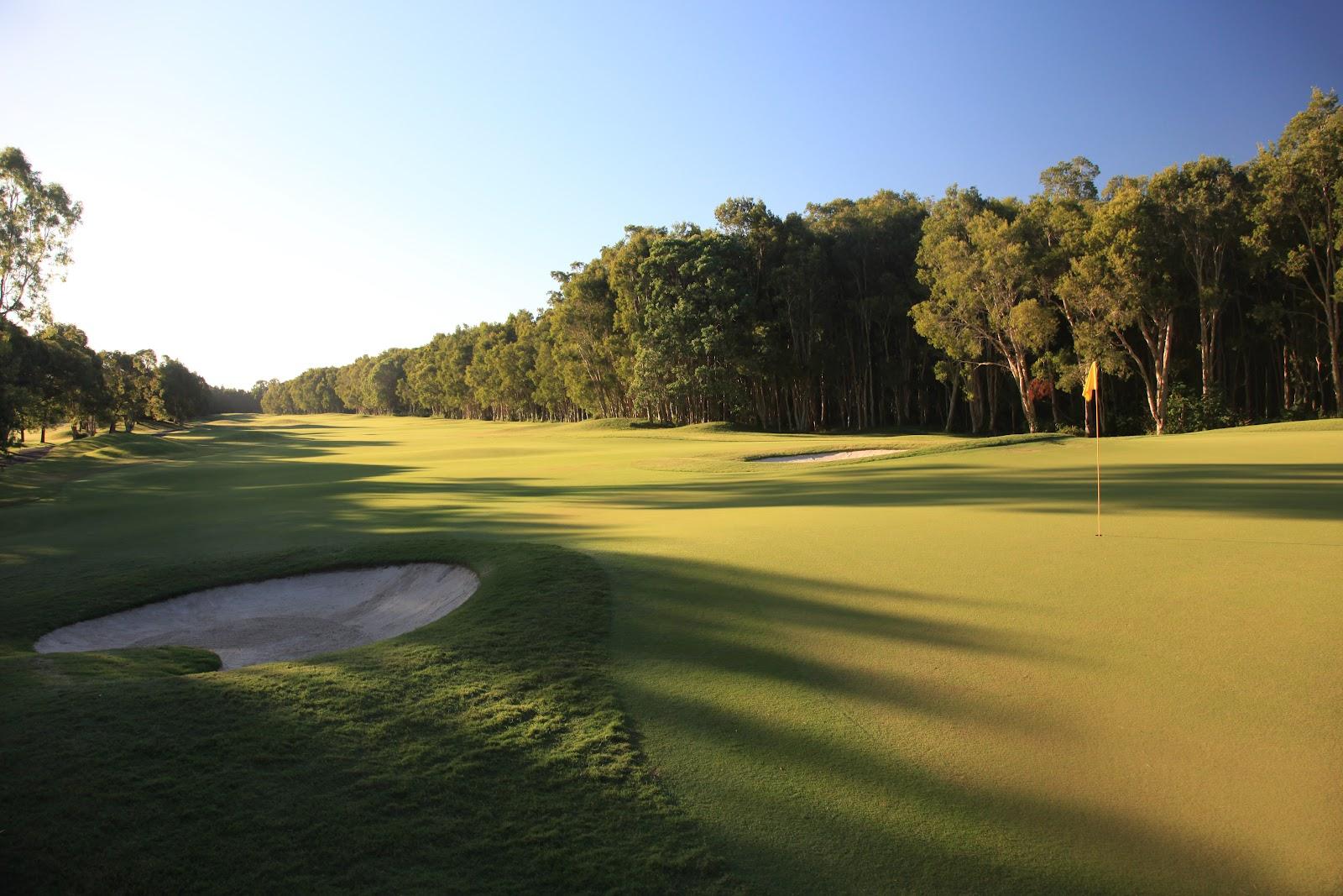 Twin Waters Golf Club at Mudjimba, a Peter Thomson designed fairway among lakes and melaleuca wetlands on the Sunshine Coast in Queensland