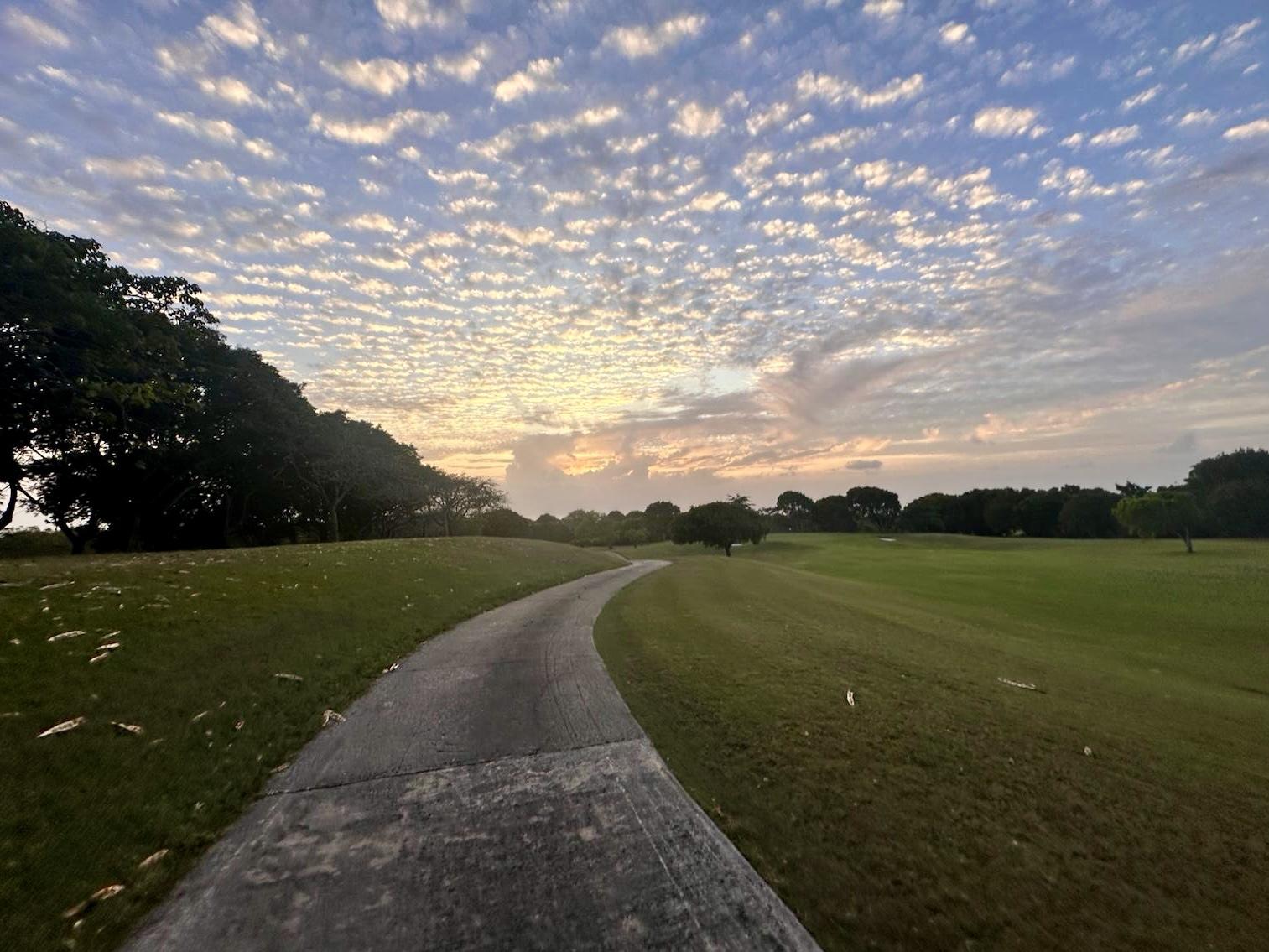 The Old Nine course at Sandy Lane, the resort's original tree lined nine holes in Saint James, Barbados