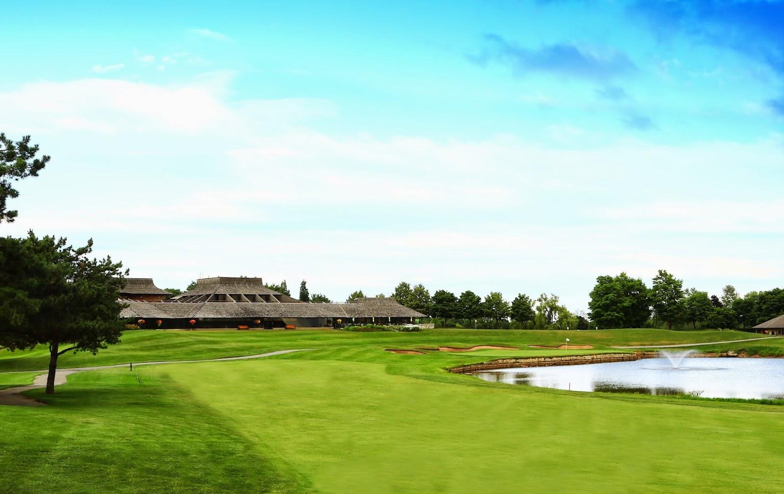 Glen Abbey Golf Club, the valley holes in the Sixteen Mile Creek ravine in Oakville, Ontario, Canada