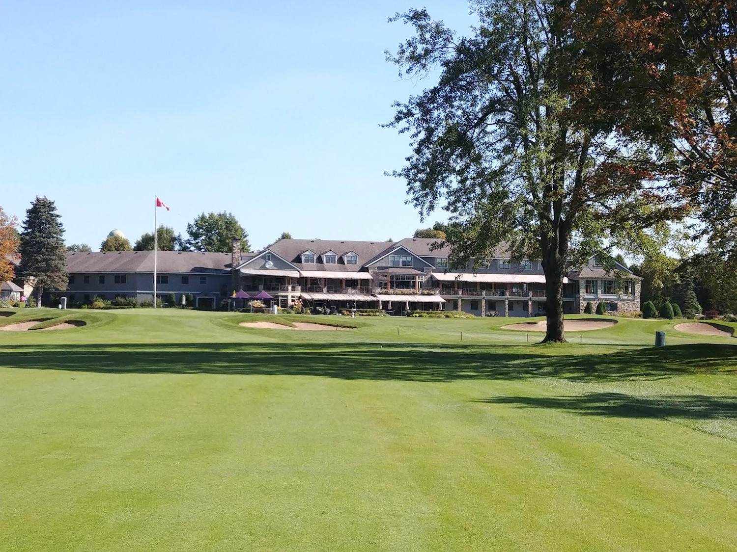 Royal Montreal Golf Club Blue Course on Ile Bizard, Quebec, Canada