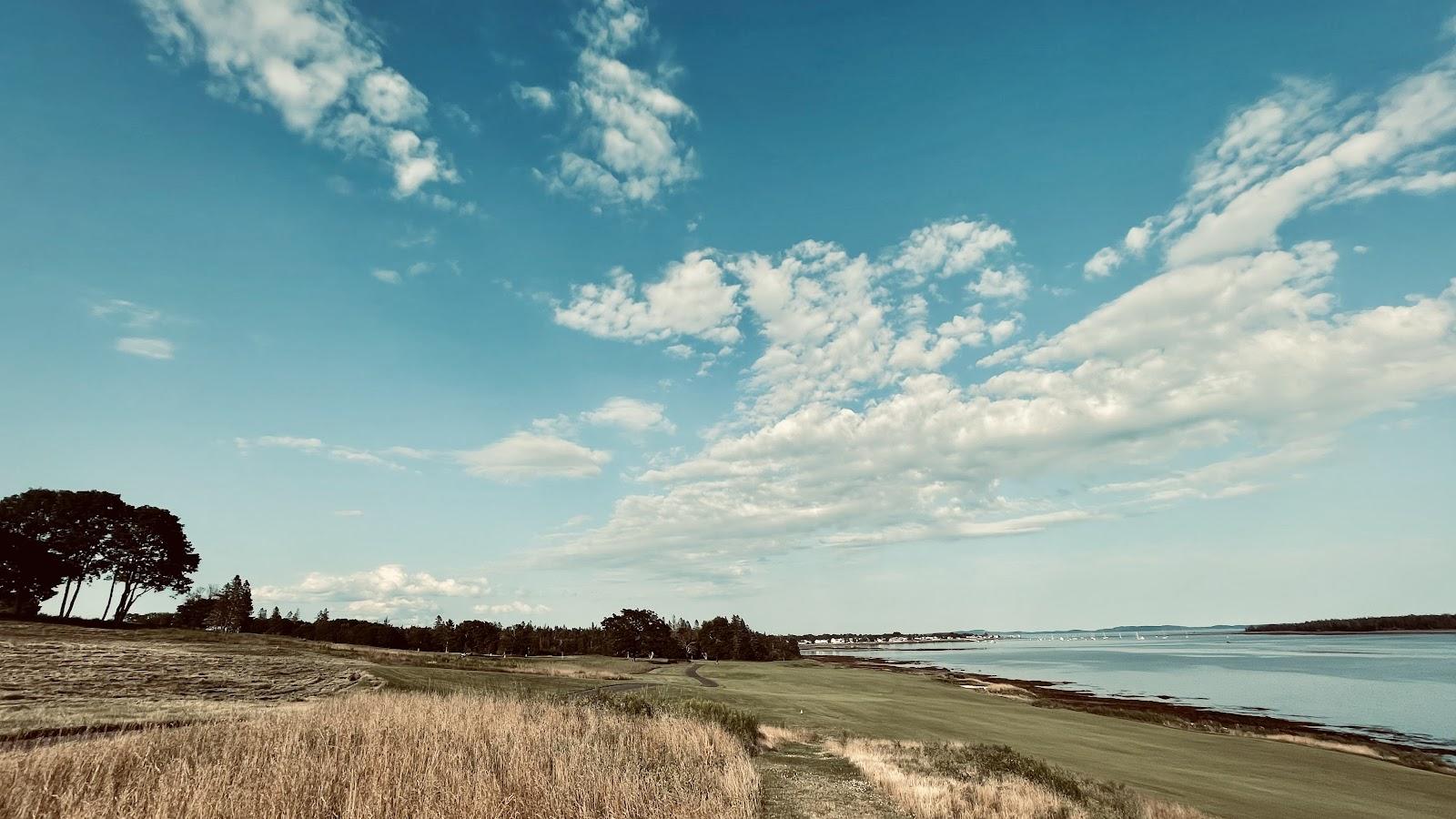 The Algonquin Golf Course, seaside fairways along Passamaquoddy Bay in St Andrews, New Brunswick