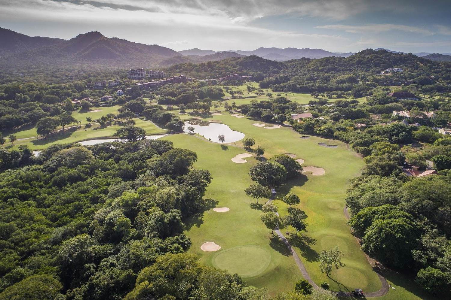 Reserva Conchal Golf Club, manicured Bermuda fairway in Guanacaste, Costa Rica