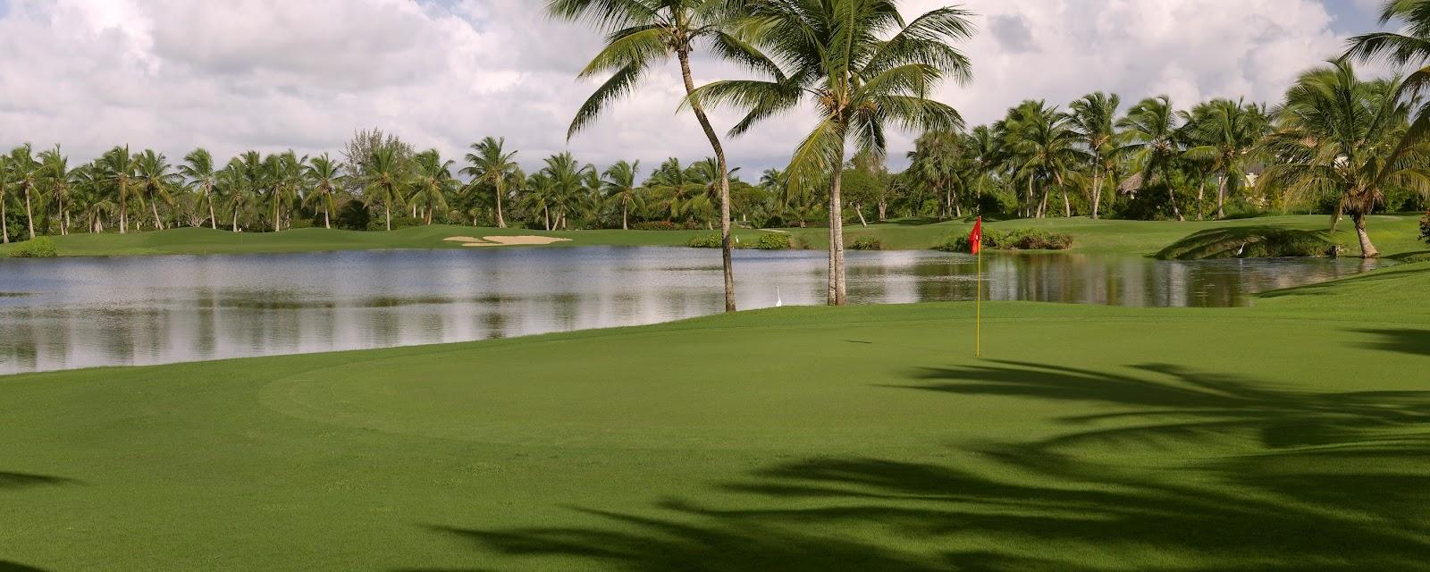 Cocotal Golf and Country Club, fairways framed by coconut groves in Bavaro, Punta Cana, Dominican Republic