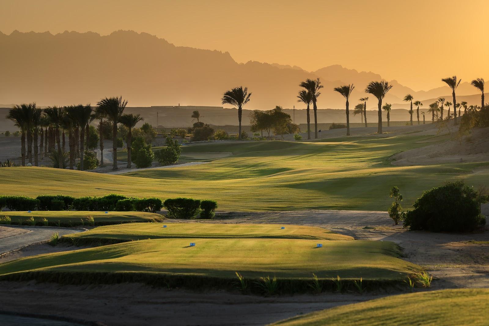 Madinat Makadi Golf, a John Sanford championship course at Makadi Bay on Egypt's Red Sea coast