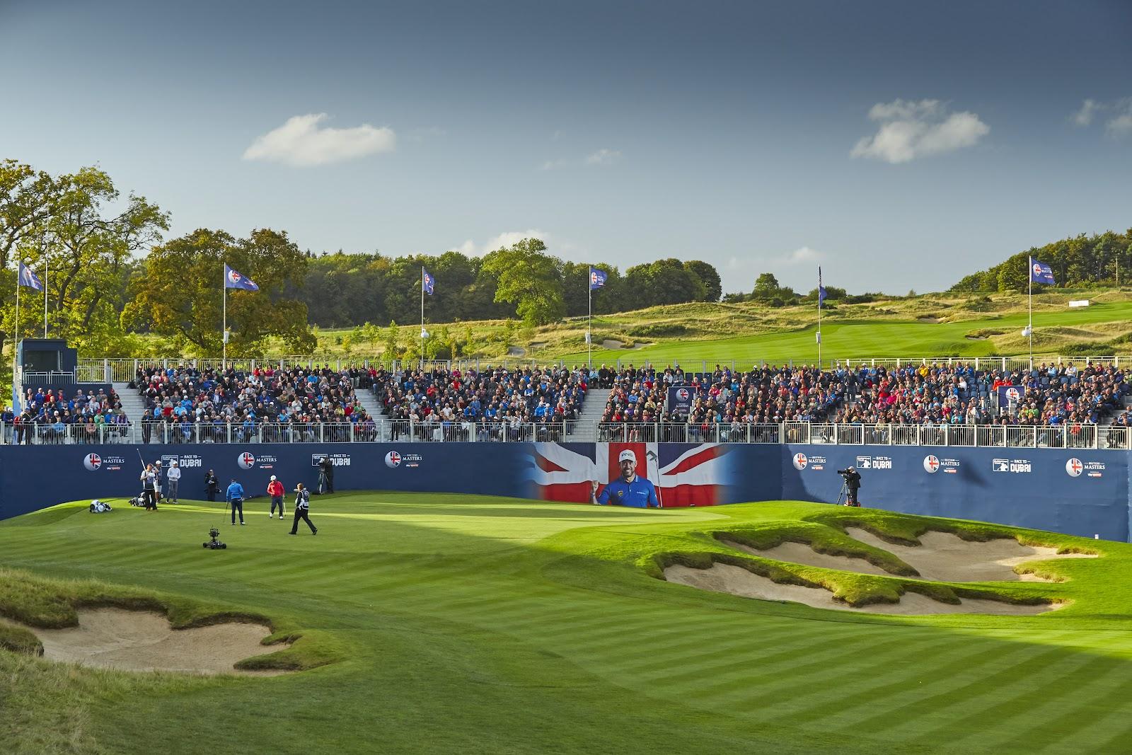 Close House Lee Westwood Colt Course, parkland fairway above the Tyne valley in Northumberland, England