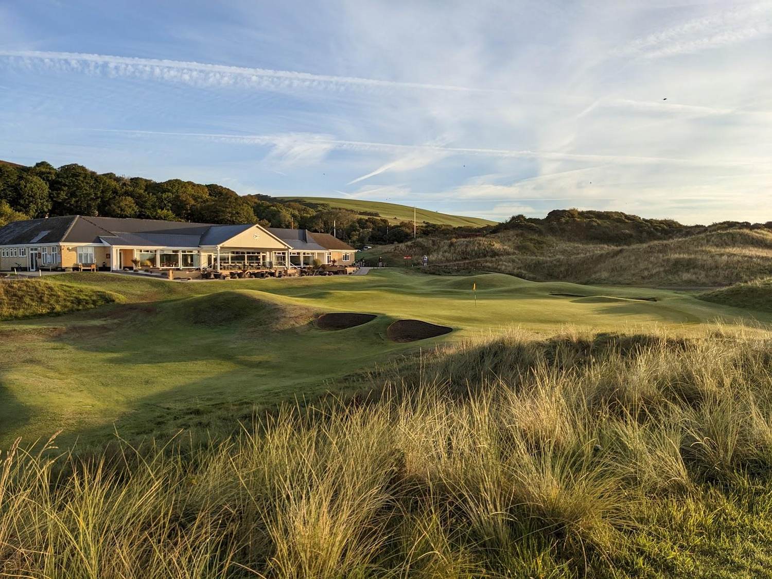 Saunton West Course, links fairways winding through the Braunton Burrows dunes in North Devon