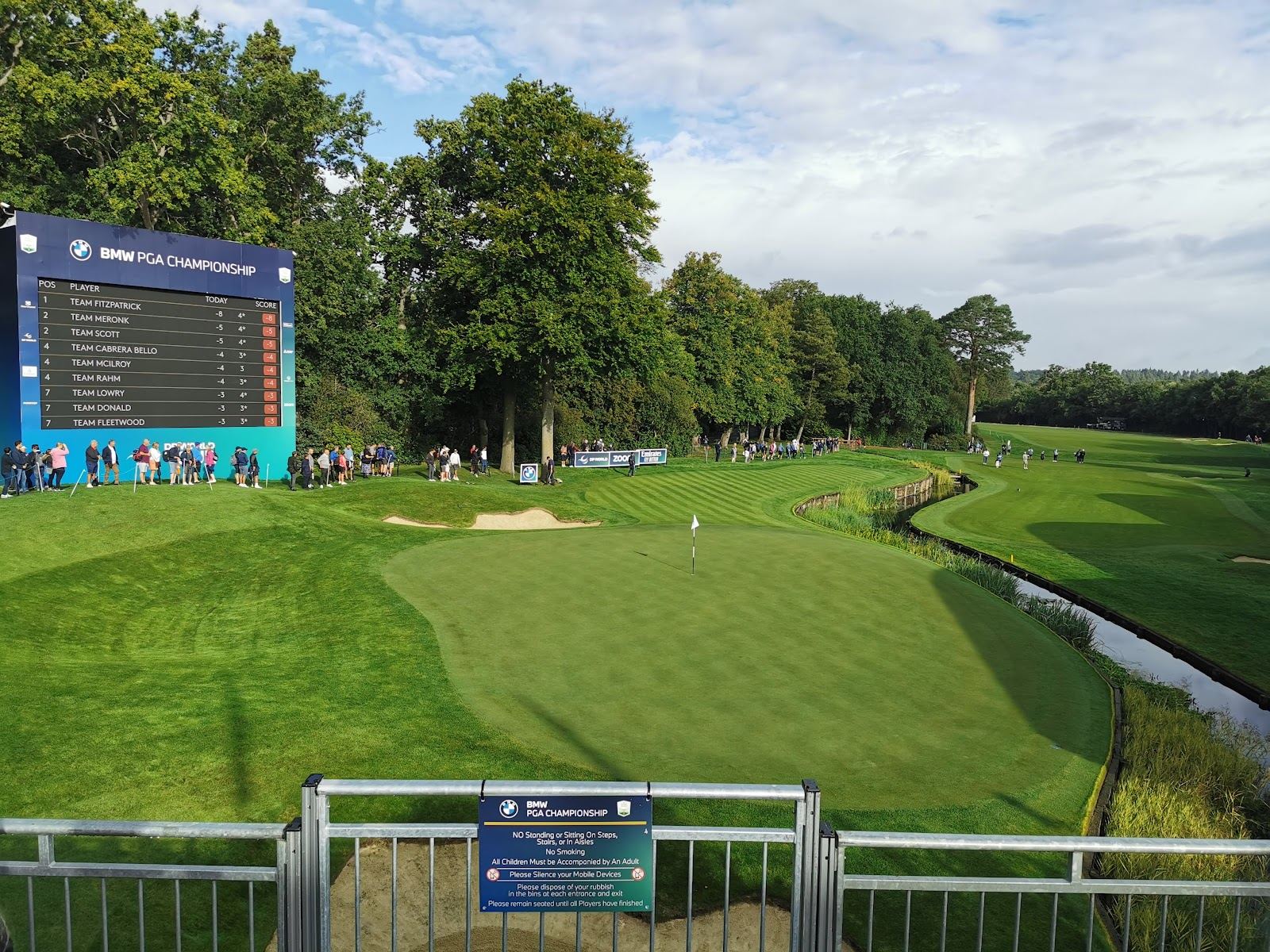 Wentworth West Course, tree lined heathland fairways in Surrey, home of the BMW PGA Championship
