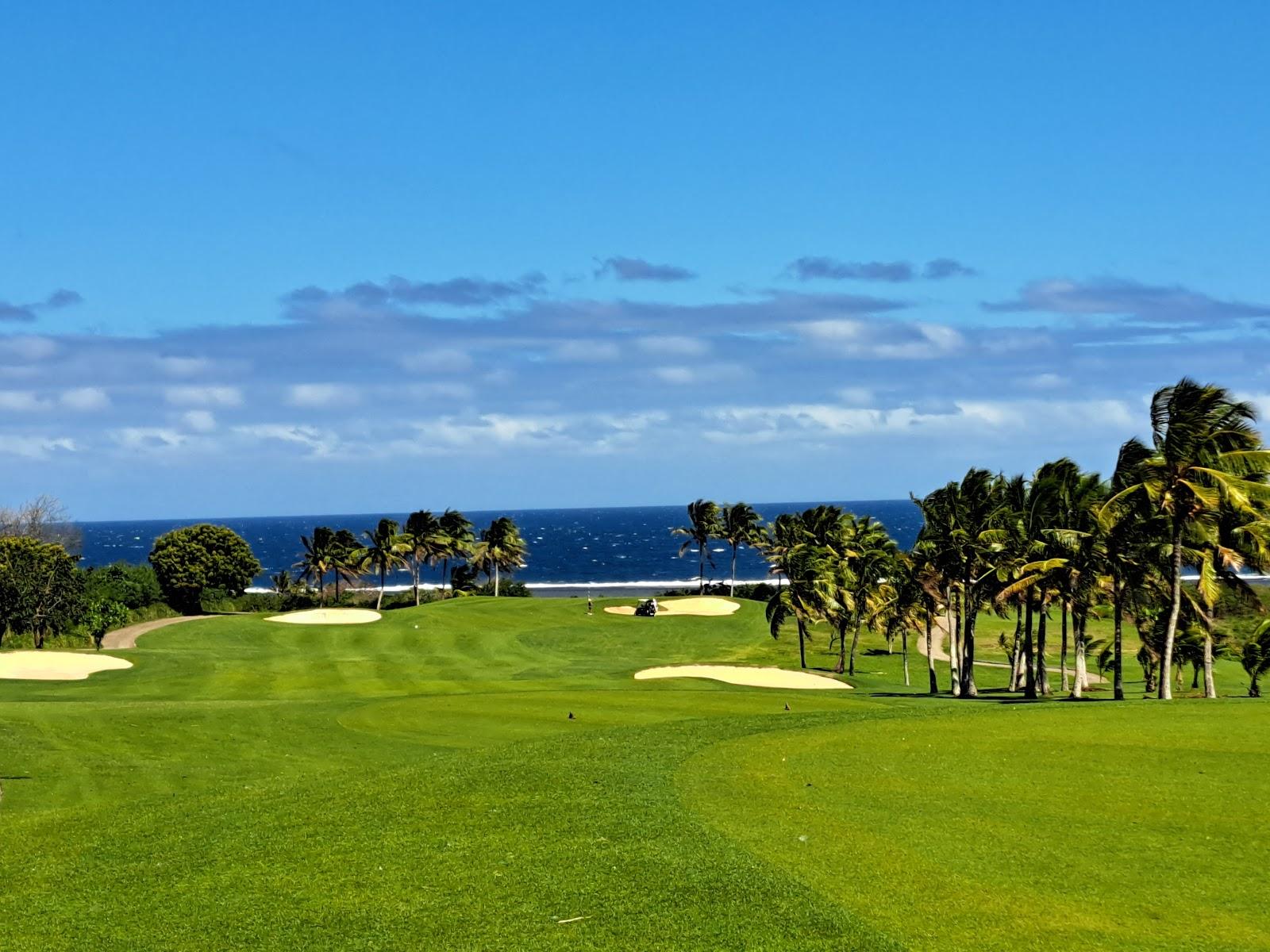 Natadola Bay Golf Course, coastal fairway above the Pacific on Viti Levu, Fiji