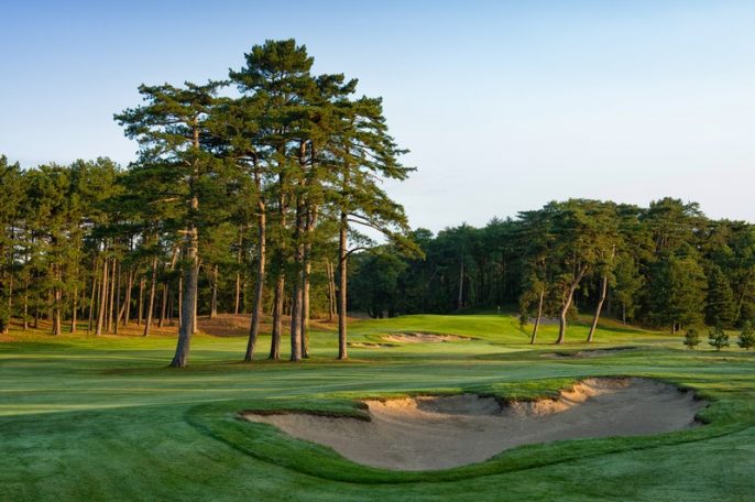 Les Pins woodland course at Hardelot on the Opal Coast in northern France