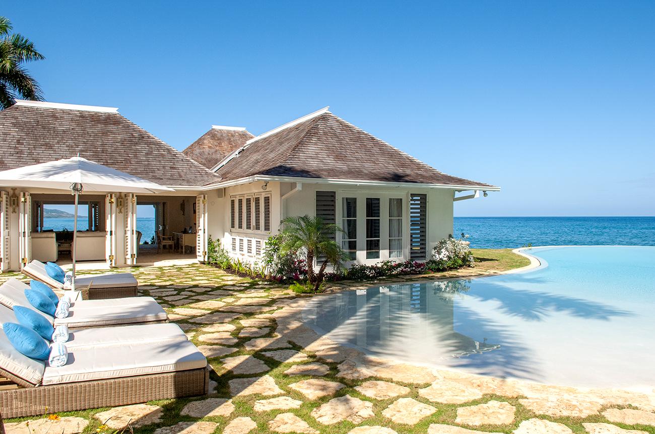The Tryall Club golf course on the Caribbean shore west of Montego Bay, Jamaica