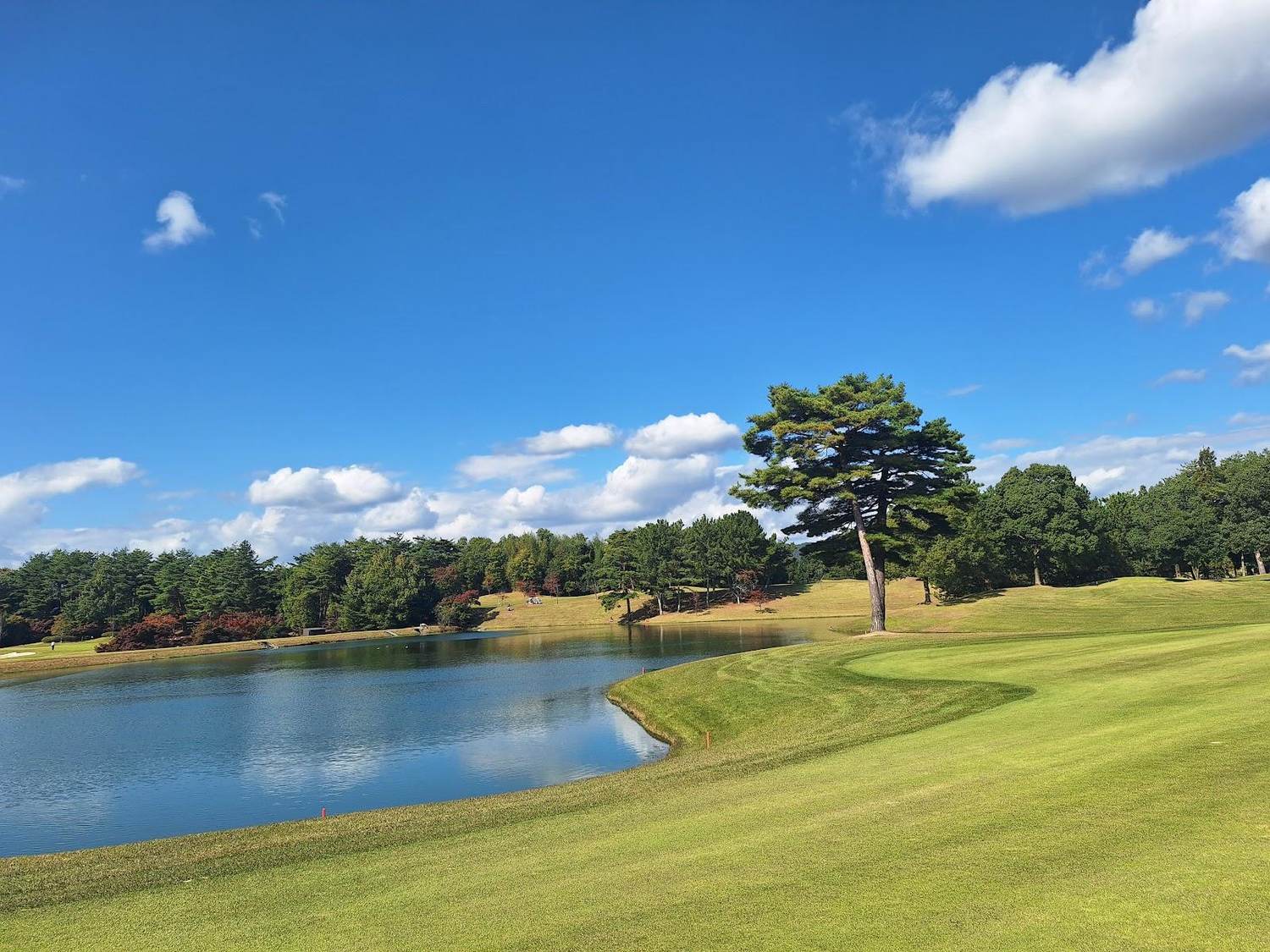 ABC Golf Club, championship parkland fairway in Kato, Hyogo, Japan