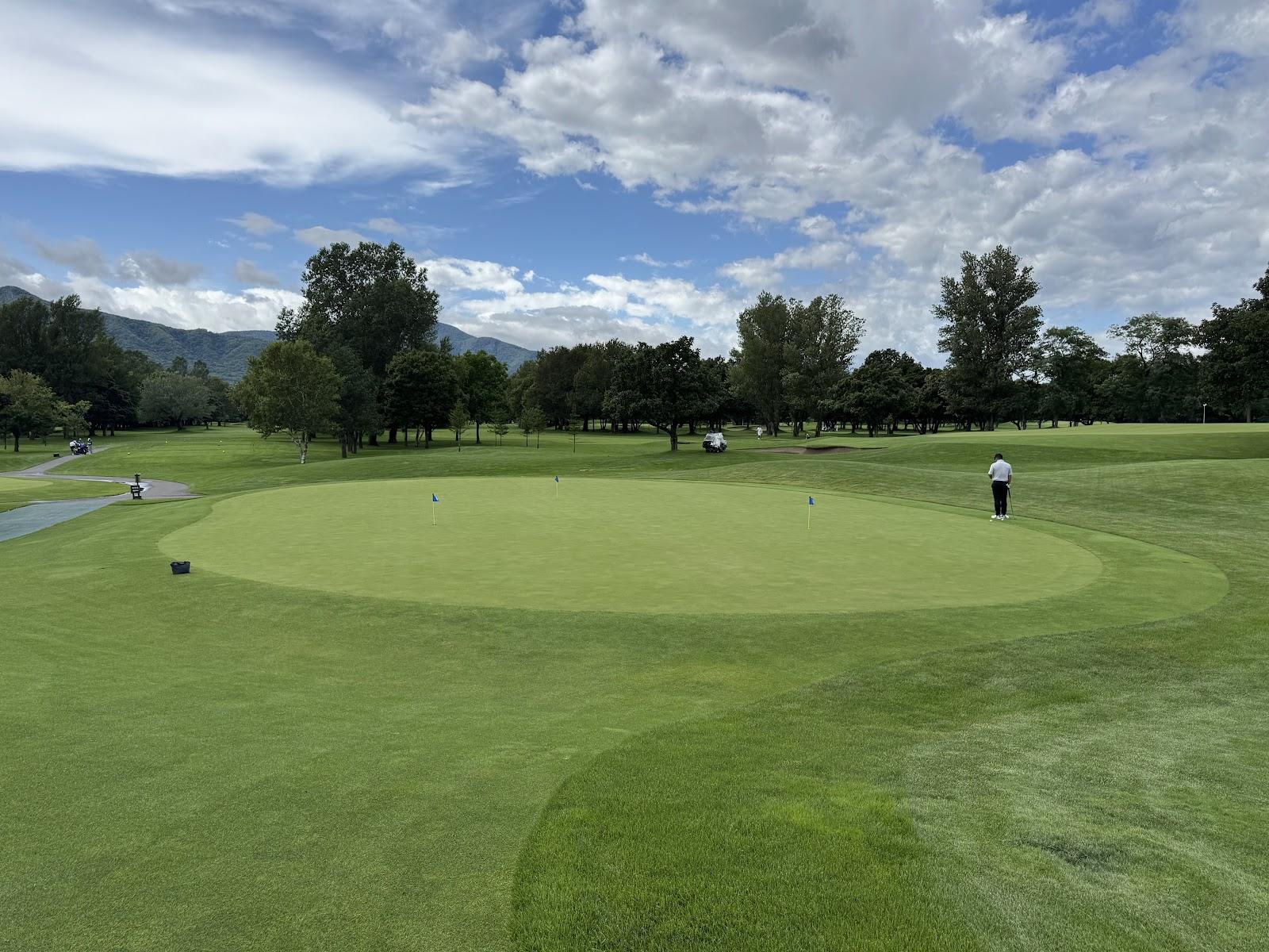 Otaru Country Club, championship fairway in Hokkaido, Japan