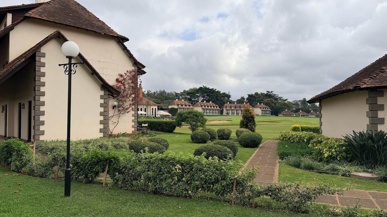 Windsor Golf, Nairobi, parkland fairway winding through coffee farms and indigenous forest, Kenya