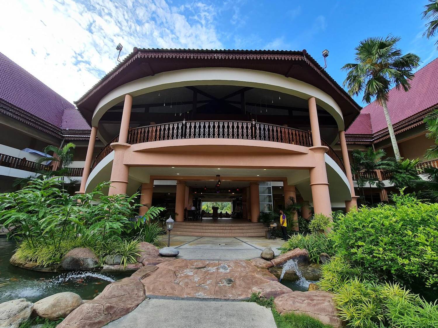 A'Famosa Golf Resort, fairway and lakes at Alor Gajah, Melaka, Malaysia