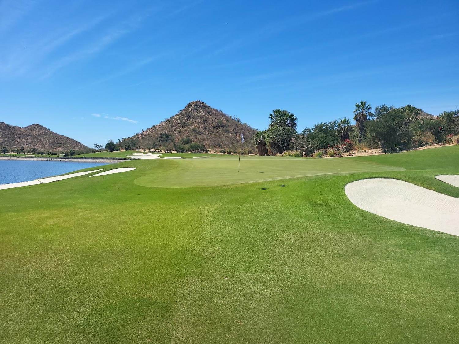 El Dorado Golf & Beach Club fairway above the Sea of Cortez in Los Cabos, Mexico