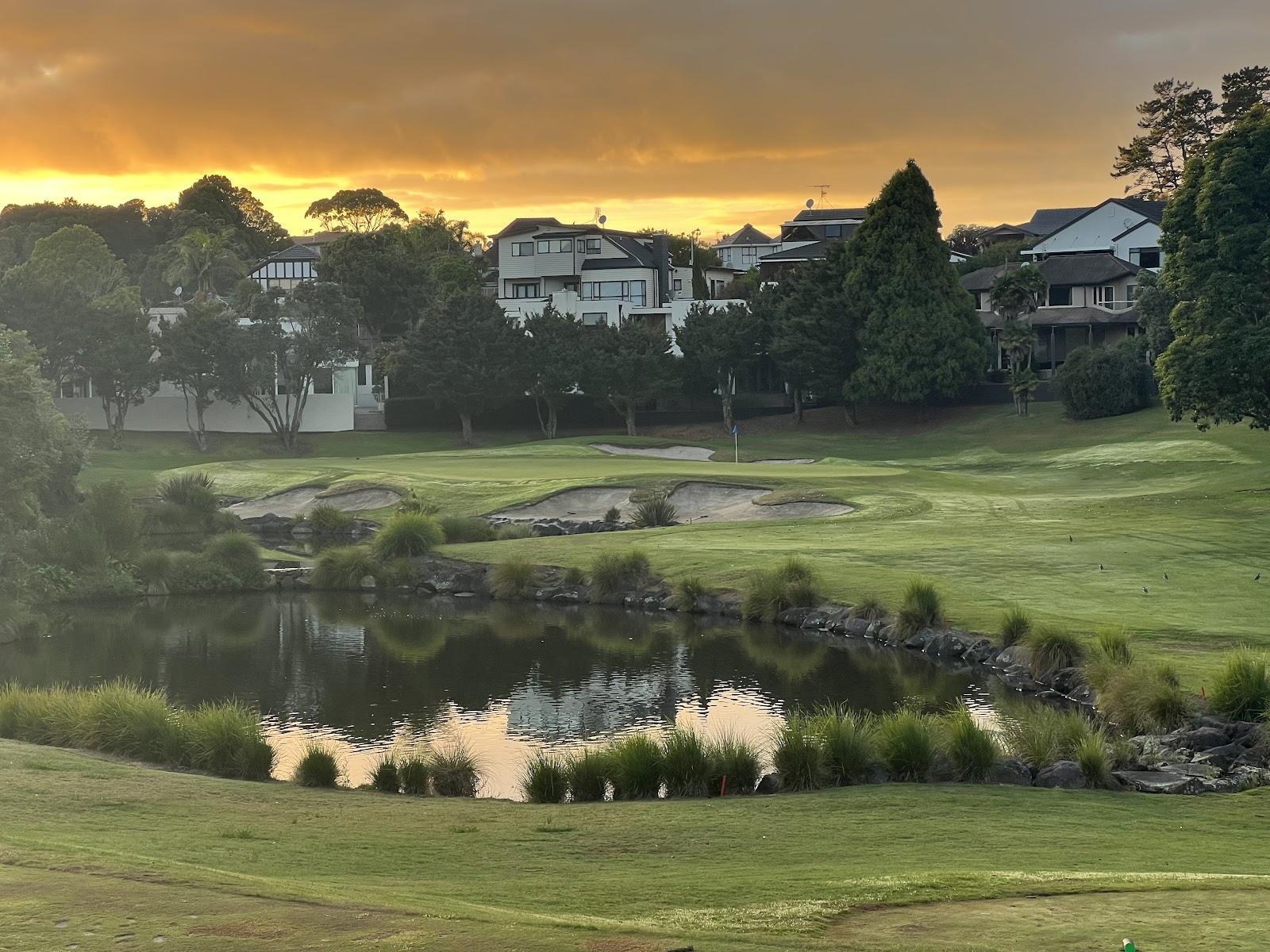 Remuera Golf Club, mature parkland fairways and greens in the eastern suburbs of Auckland, New Zealand