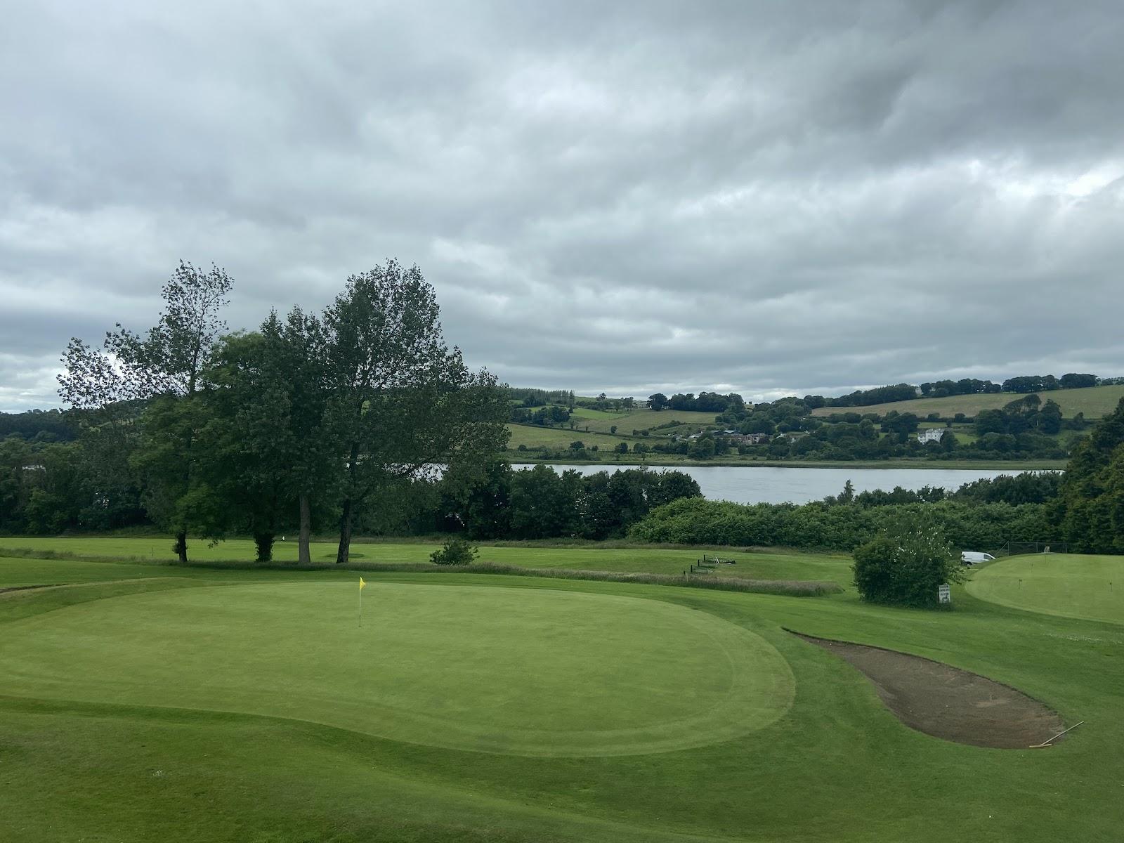 City of Derry Golf Club, Prehen parkland falling toward the River Foyle, Derry, Northern Ireland