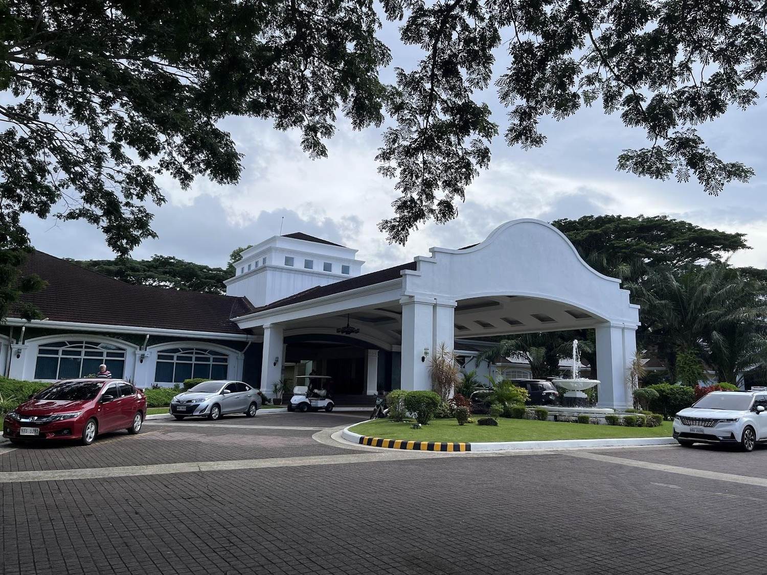 Eagle Ridge Golf and Country Club, championship fairway and clubhouse in General Trias, Cavite, Philippines