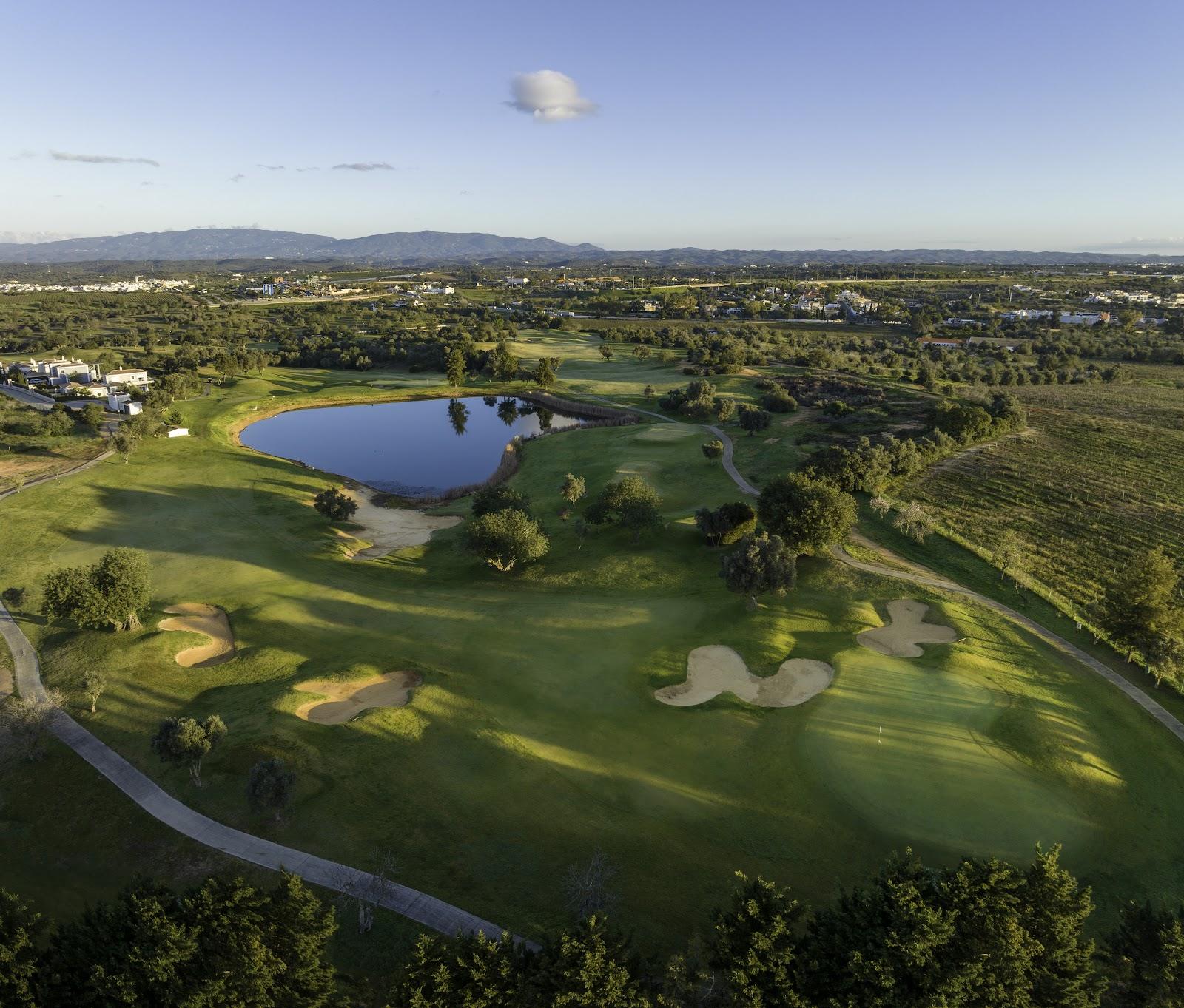Pestana Vale da Pinta, fairways winding among ancient olive trees near Carvoeiro in the central Algarve