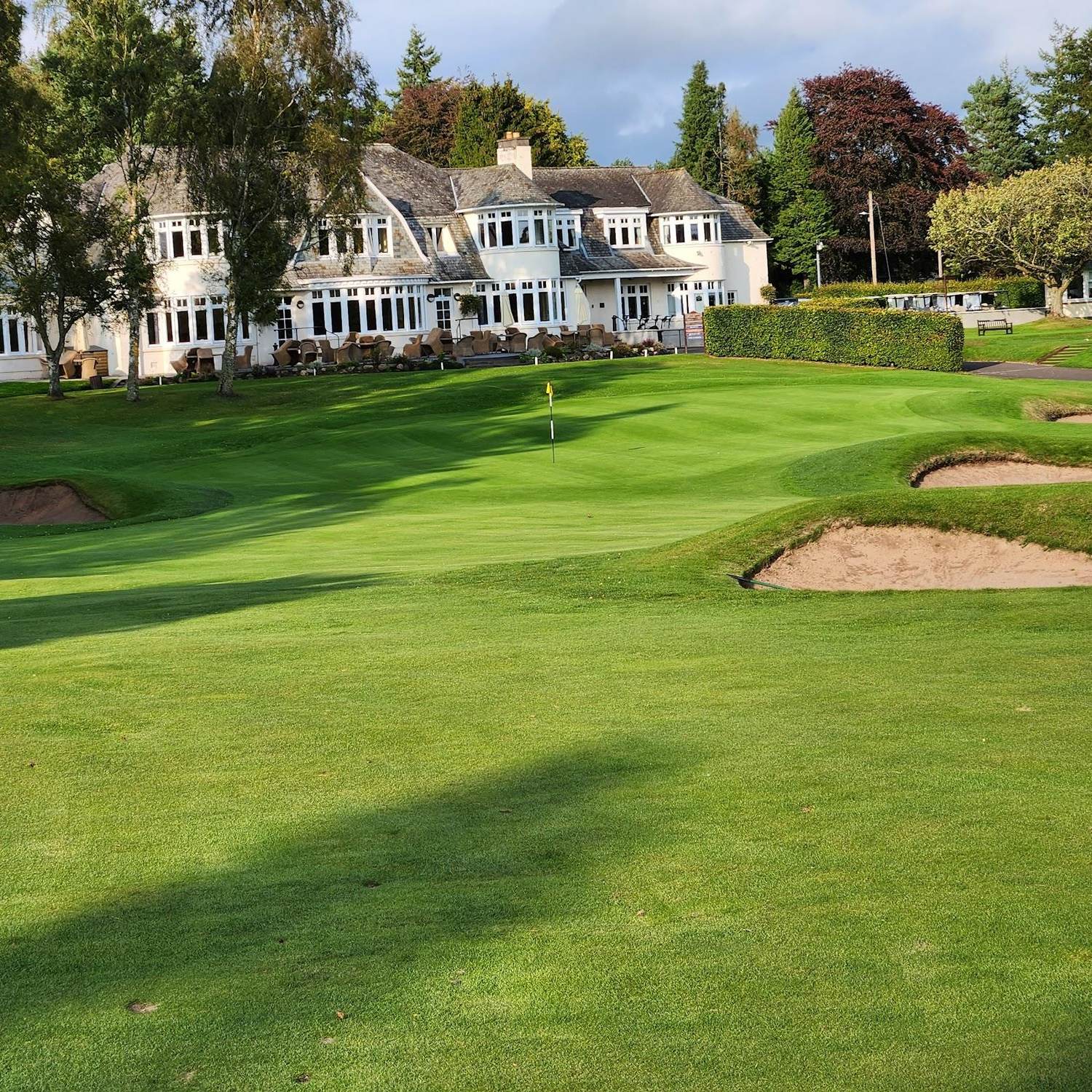 Blairgowrie Lansdowne Course, heathland fairways framed by pine and silver birch in Perthshire, Scotland