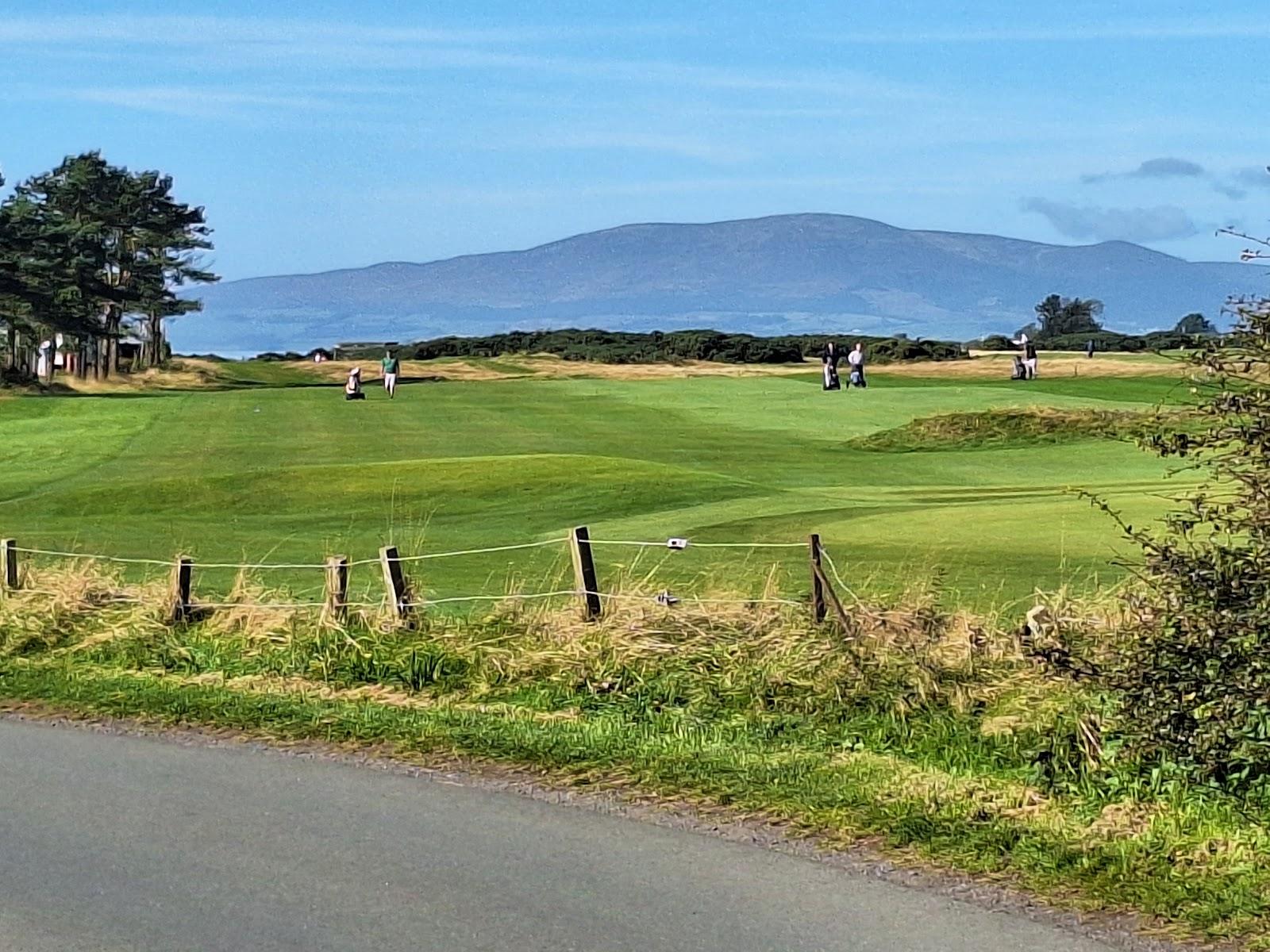 Powfoot Golf Club, semi-links fairways along the Solway Firth near Annan, Dumfries and Galloway, Scotland