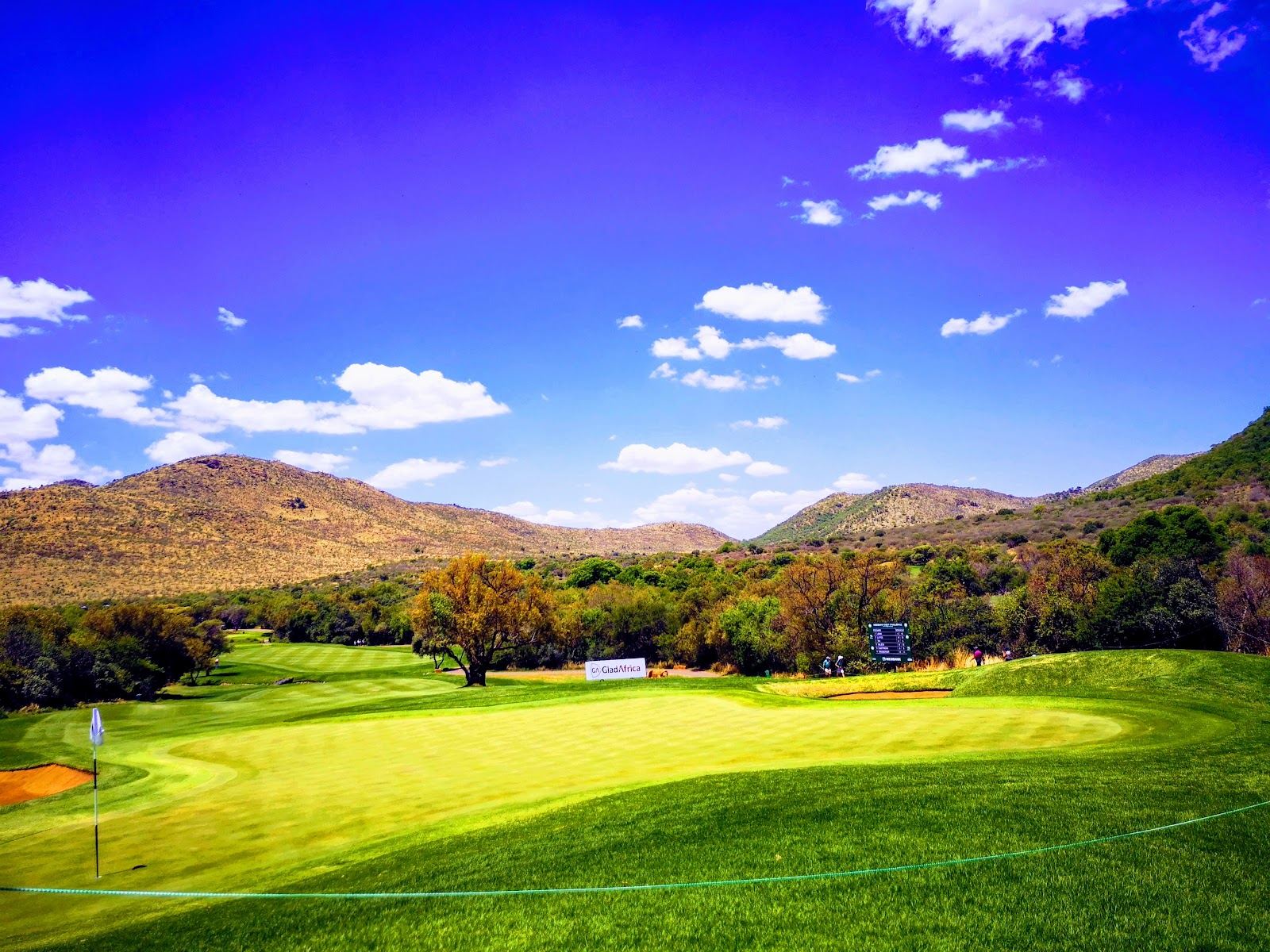 Gary Player Country Club, championship parkland holes through the bushveld at Sun City, South Africa