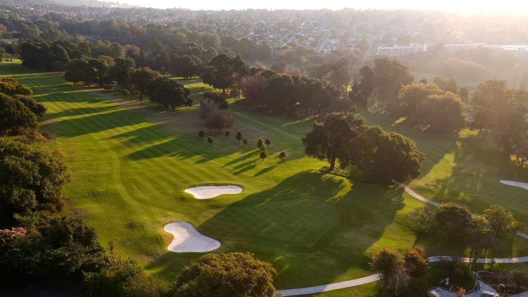 Royal Johannesburg West Course, mature parkland fairway in Linksfield North, Johannesburg, South Africa