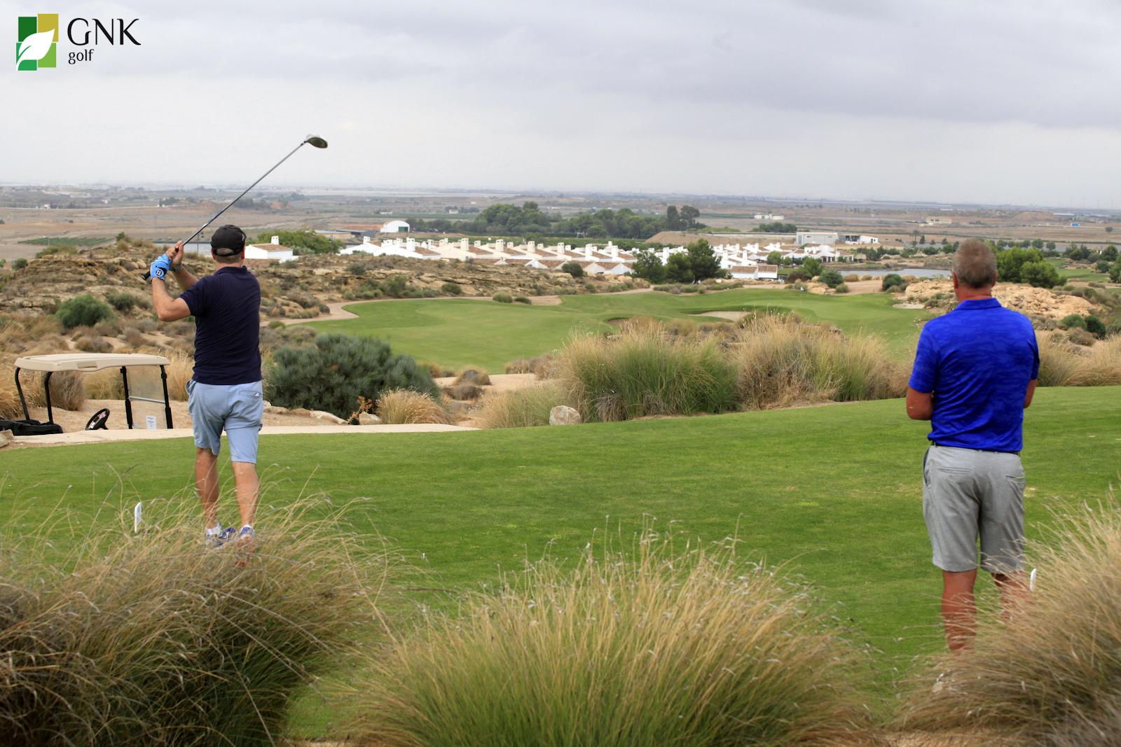 El Valle Golf, Nicklaus Design fairway winding through a desert valley near Murcia