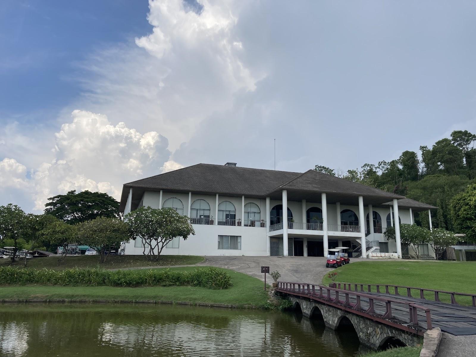 Bangpra International Golf Club, lakeside parkland fairways in Chonburi near Pattaya, Thailand