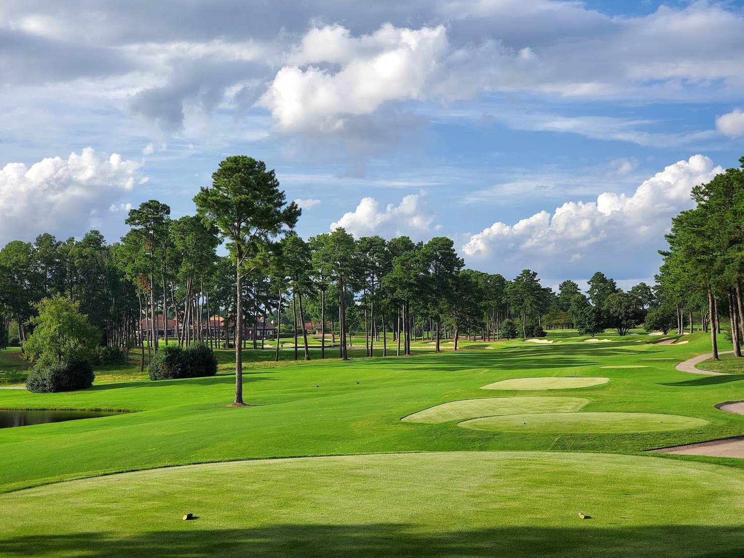 Atlanta Athletic Club Highlands Course, the water guarded closing holes of the Rees Jones redesign in Johns Creek, Georgia