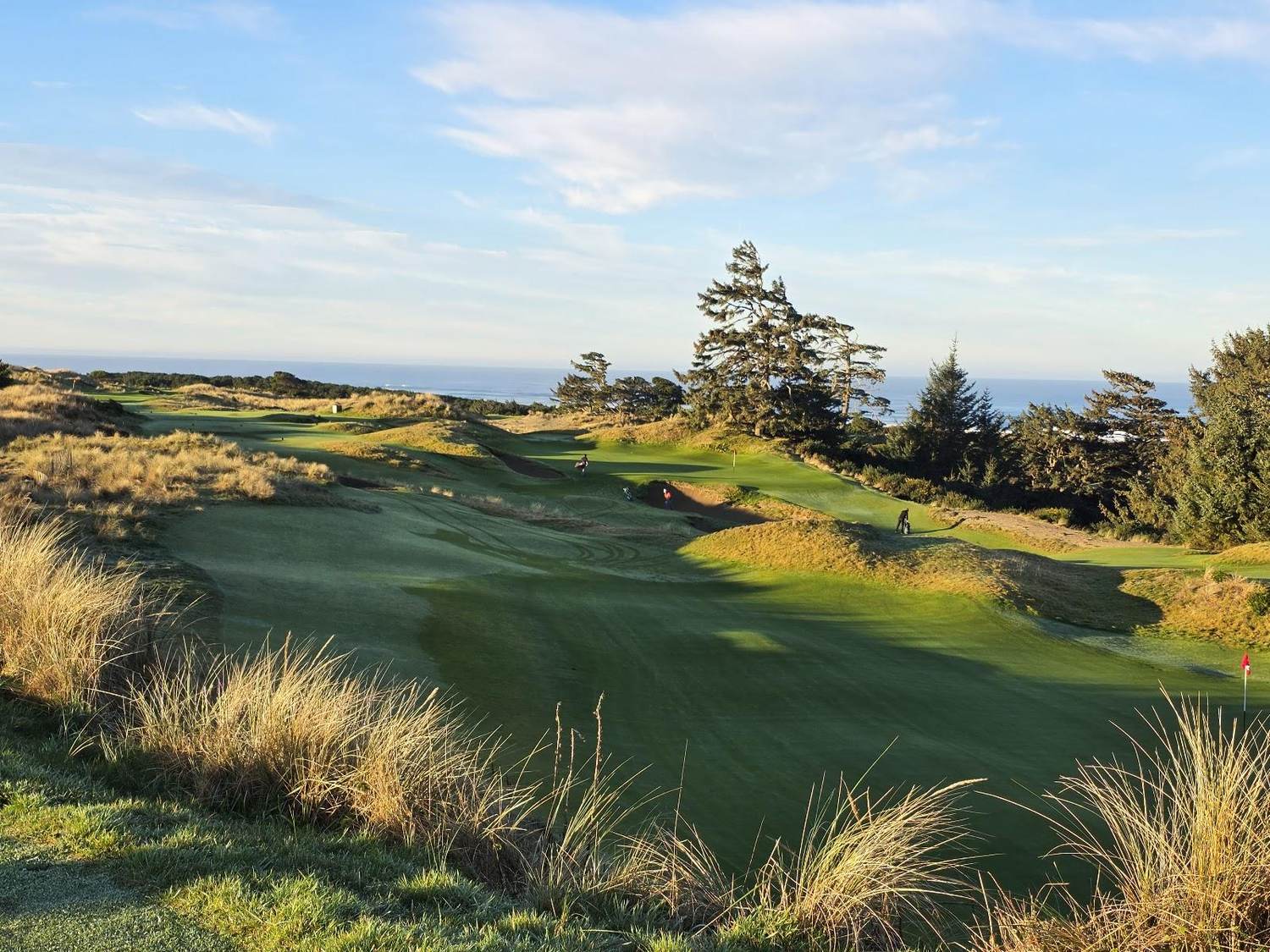 Bandon Preserve par 3 course, dune holes above the Pacific Ocean at Bandon Dunes, Oregon