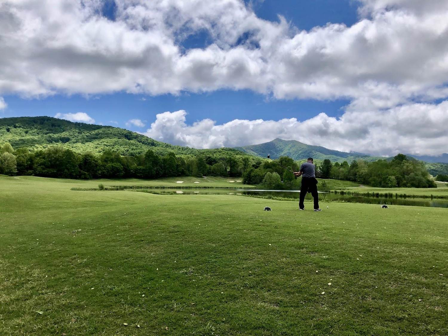 Brasstown Valley Resort golf course in the north Georgia mountains at Young Harris