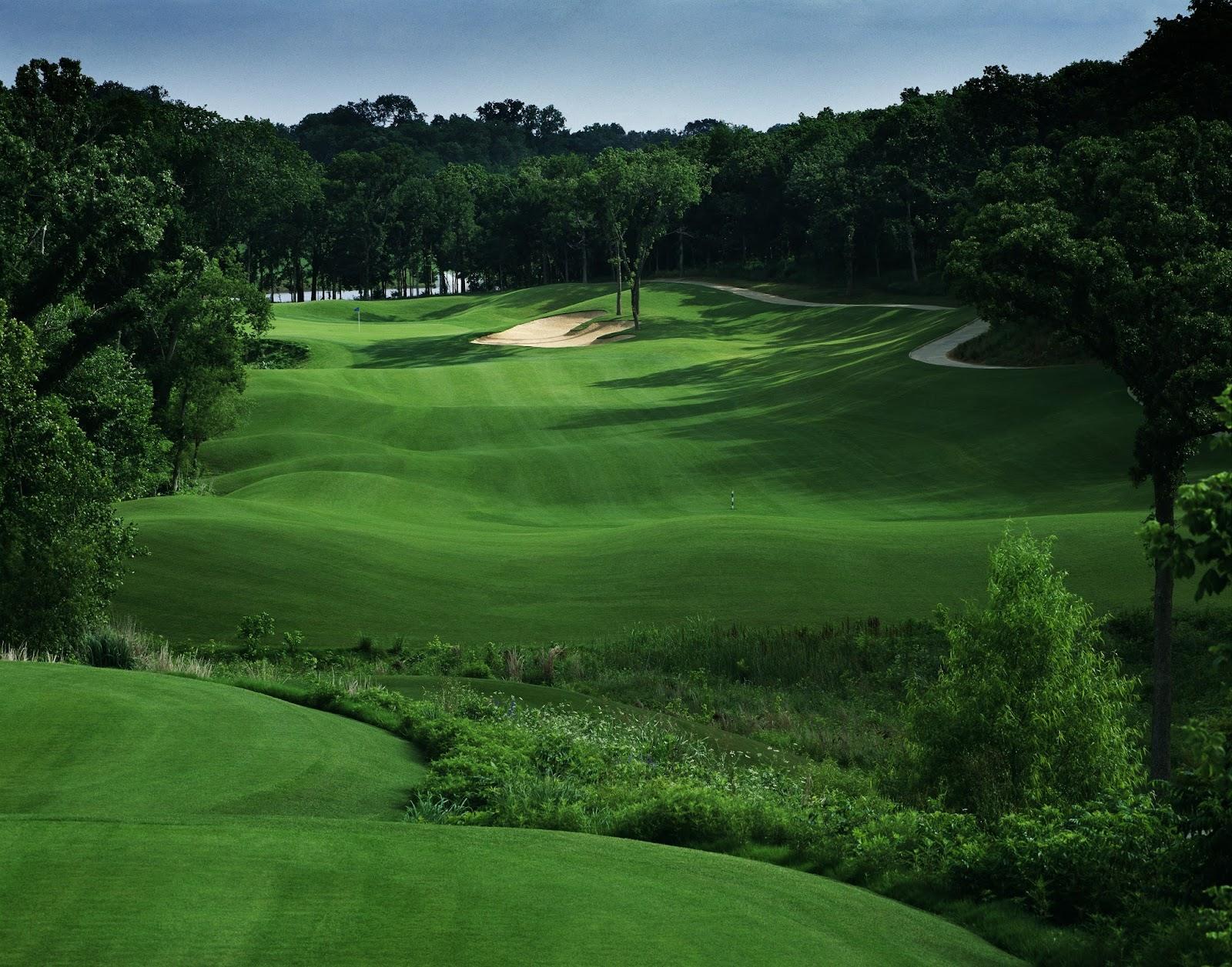 Cowboys Golf Club, tree-lined rolling fairways in Grapevine, Texas