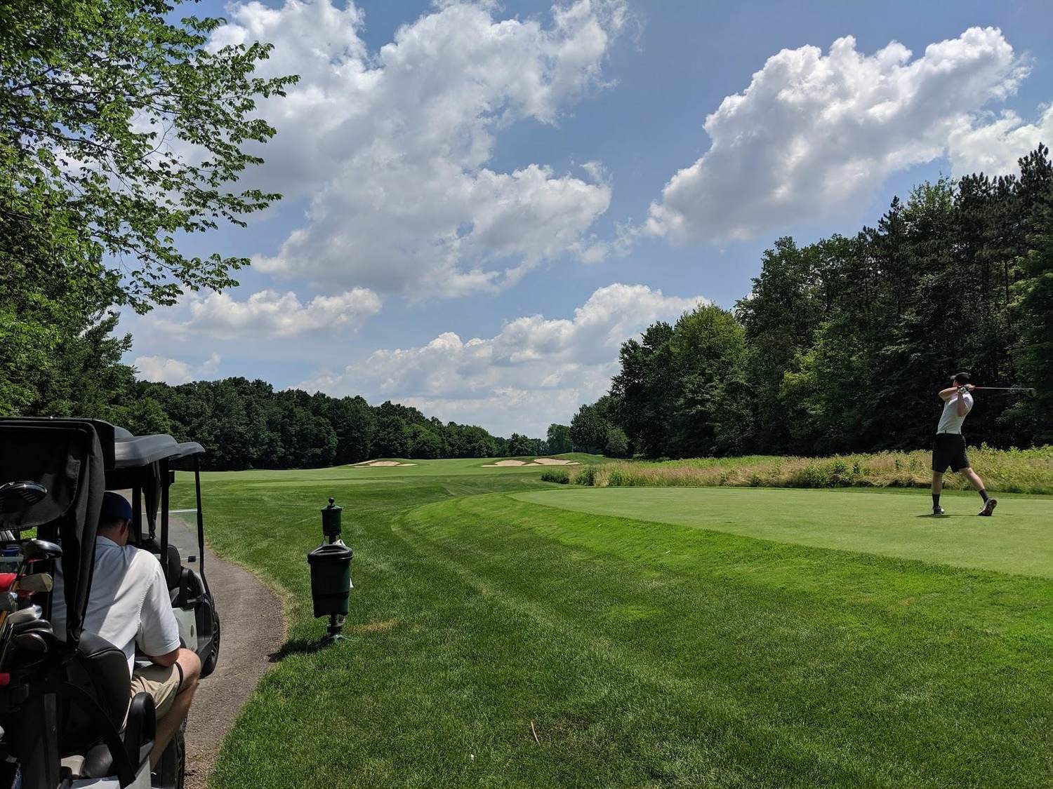 Double Eagle Club, rolling Weiskopf and Morrish fairways near Galena, Ohio