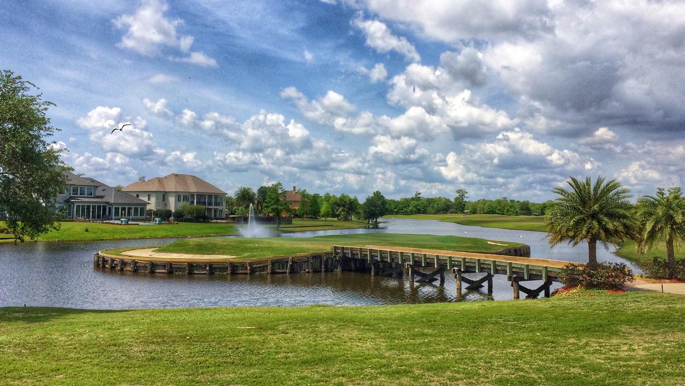English Turn Golf and Country Club, Jack Nicklaus fairways and water south of New Orleans, Louisiana