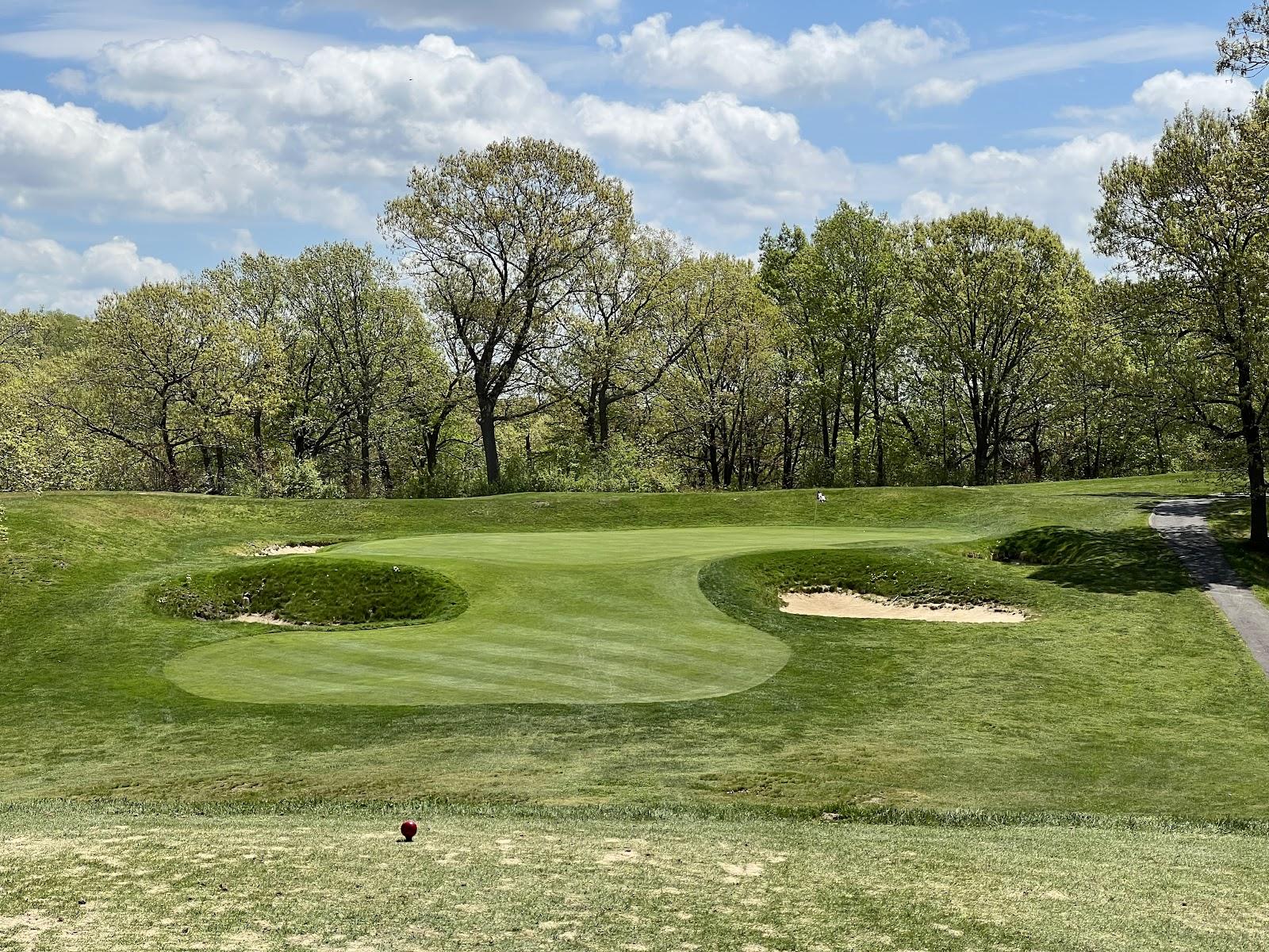 George Wright Golf Course, Donald Ross municipal course carved from rock ledge, Hyde Park, Boston