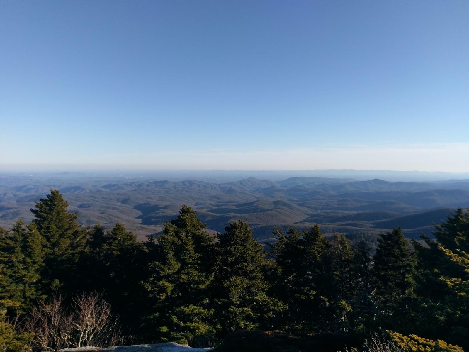 Grandfather Golf and Country Club, mountain fairway beneath Grandfather Mountain in Linville, North Carolina