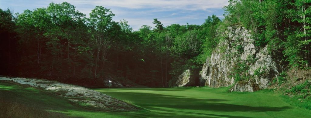 Greywalls at Marquette Golf Club, rocky fairways above Lake Superior in Michigan's Upper Peninsula