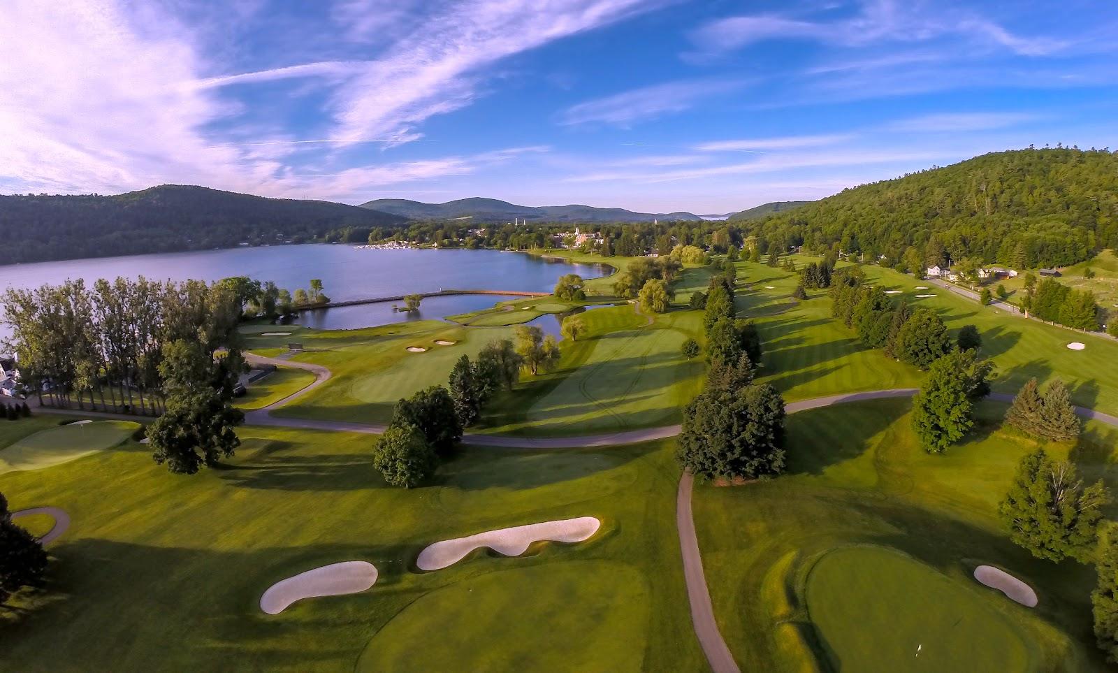 Leatherstocking Golf Course, Devereux Emmet layout on Otsego Lake at The Otesaga in Cooperstown, New York