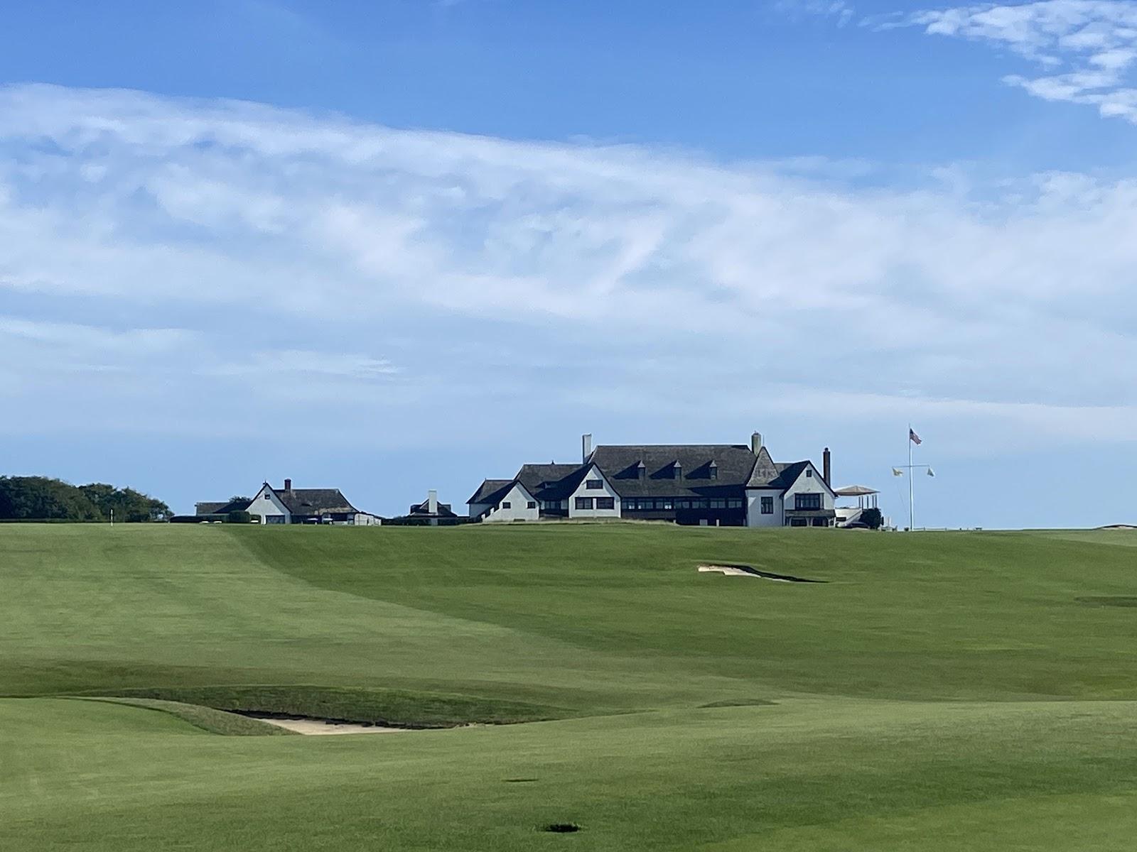 Maidstone Club, links holes routed through the dunes above the Atlantic at East Hampton, New York